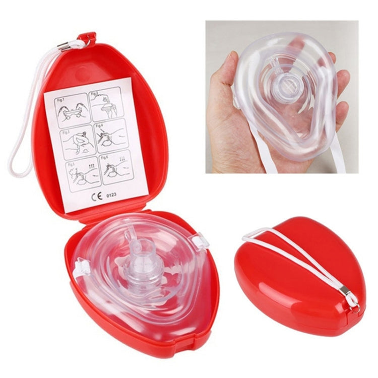 CPR Resuscitator Rescue Emergency First Aid Breathing Mask Mouth Breath One-way Valve Tools CPR Resuscitator Rescue Emergency First Aid Breathing Mask Mouth Breath One-way Valve Tools